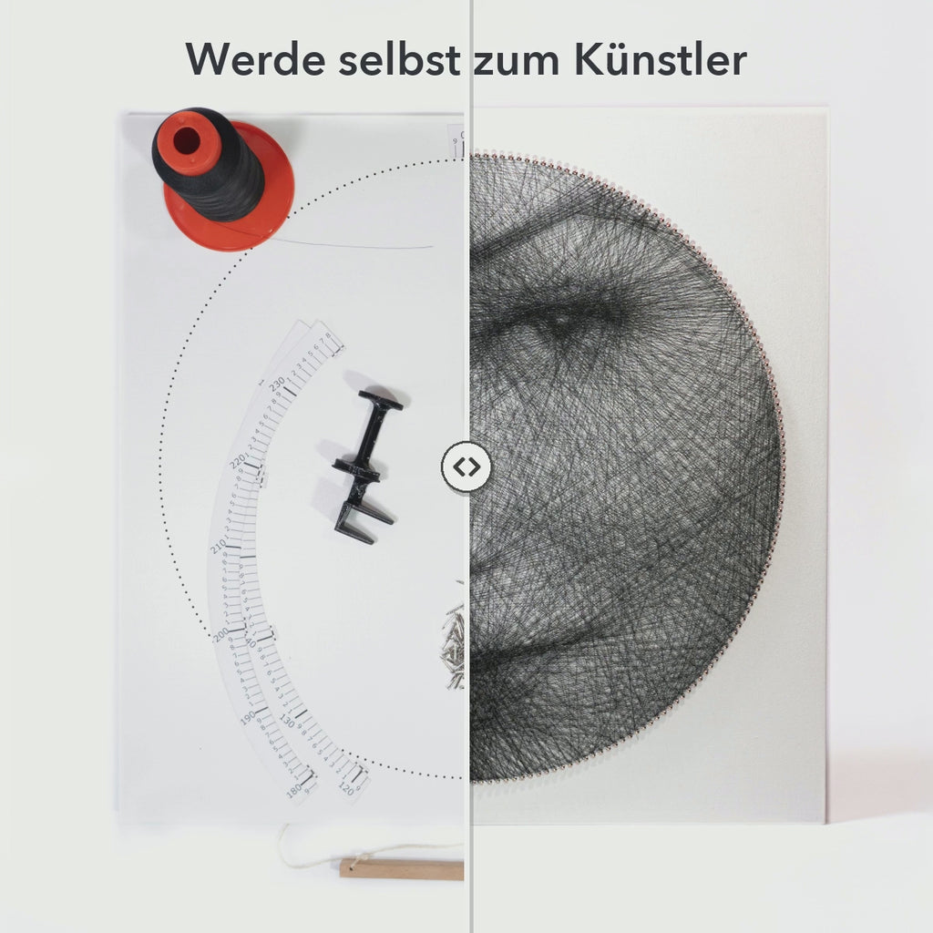 StringCraft Board-Set – 40 × 40 cm mit App-Anleitung